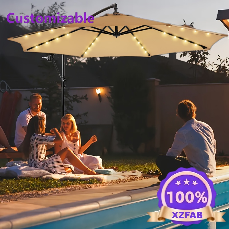 Outdoor Power Direct - Guarda-Sol Solar de 10 Pés para