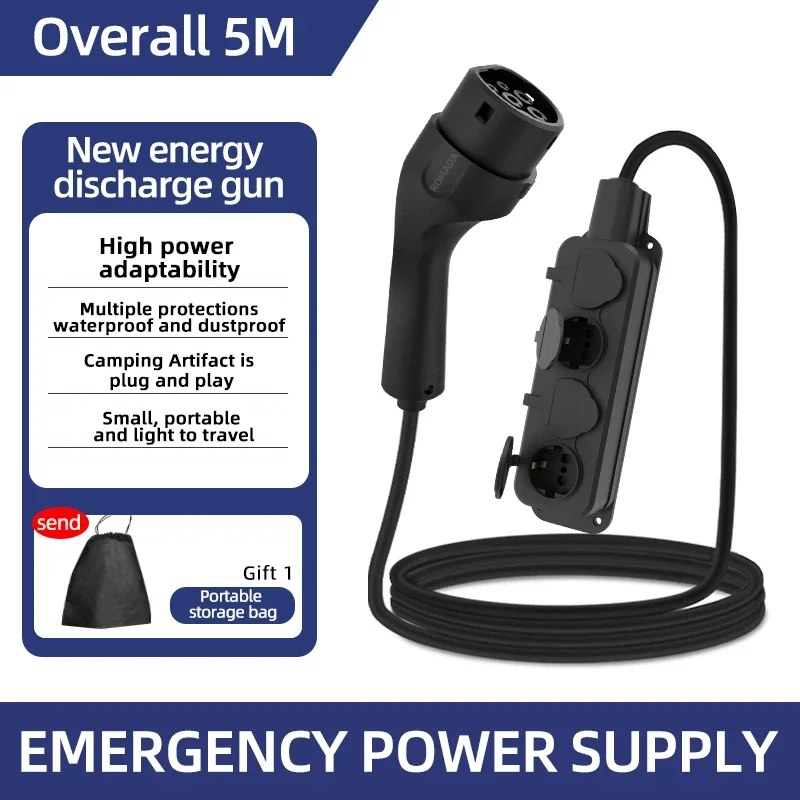 Outdoor Power Plus - Carregador ev portátil para carro elétrico,