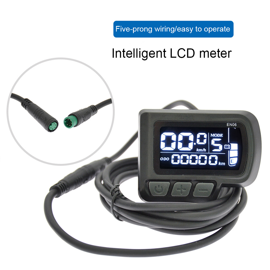 Outdoor Power Meter - Medidor de bicicleta elétrica en06, display