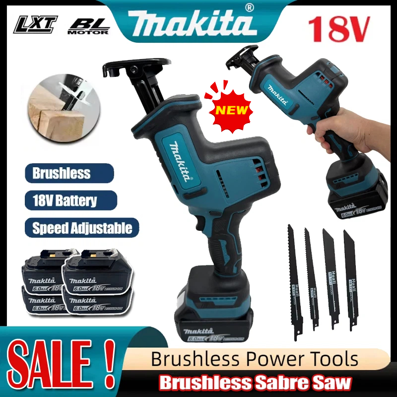 Electric Chainsaw Battery - Serra Sabre Makita 2026 Sem Fio