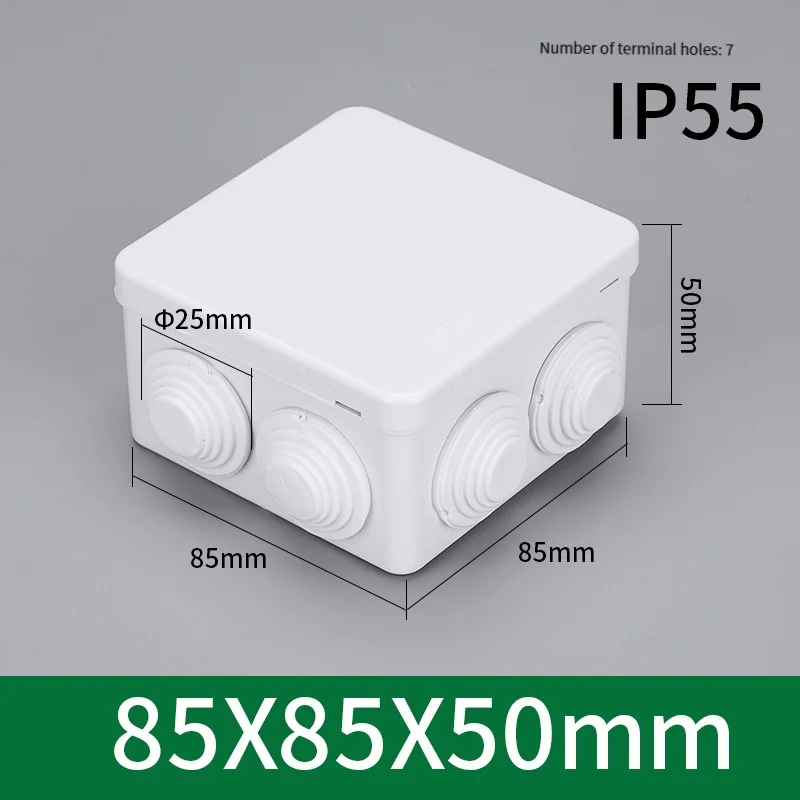 Outdoor Power Supply Box - Caixa Plástica Impermeável IP55 para Uso