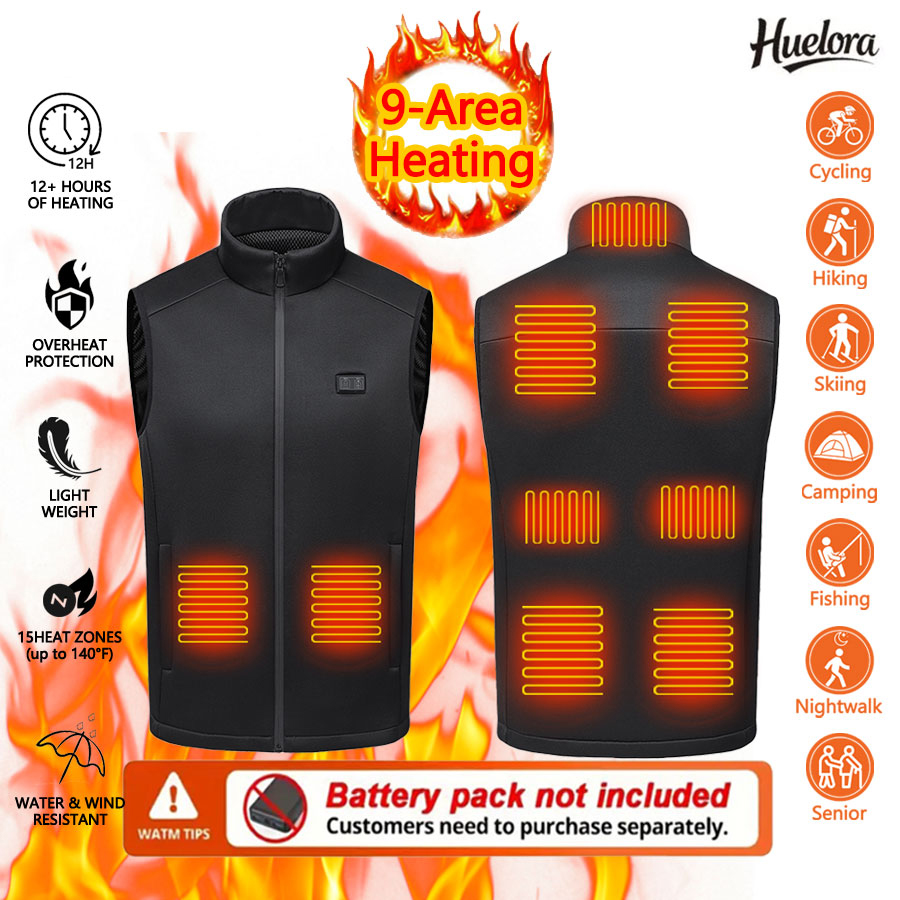 Outdoor Powersports - Colete de aquecimento de inverno 9