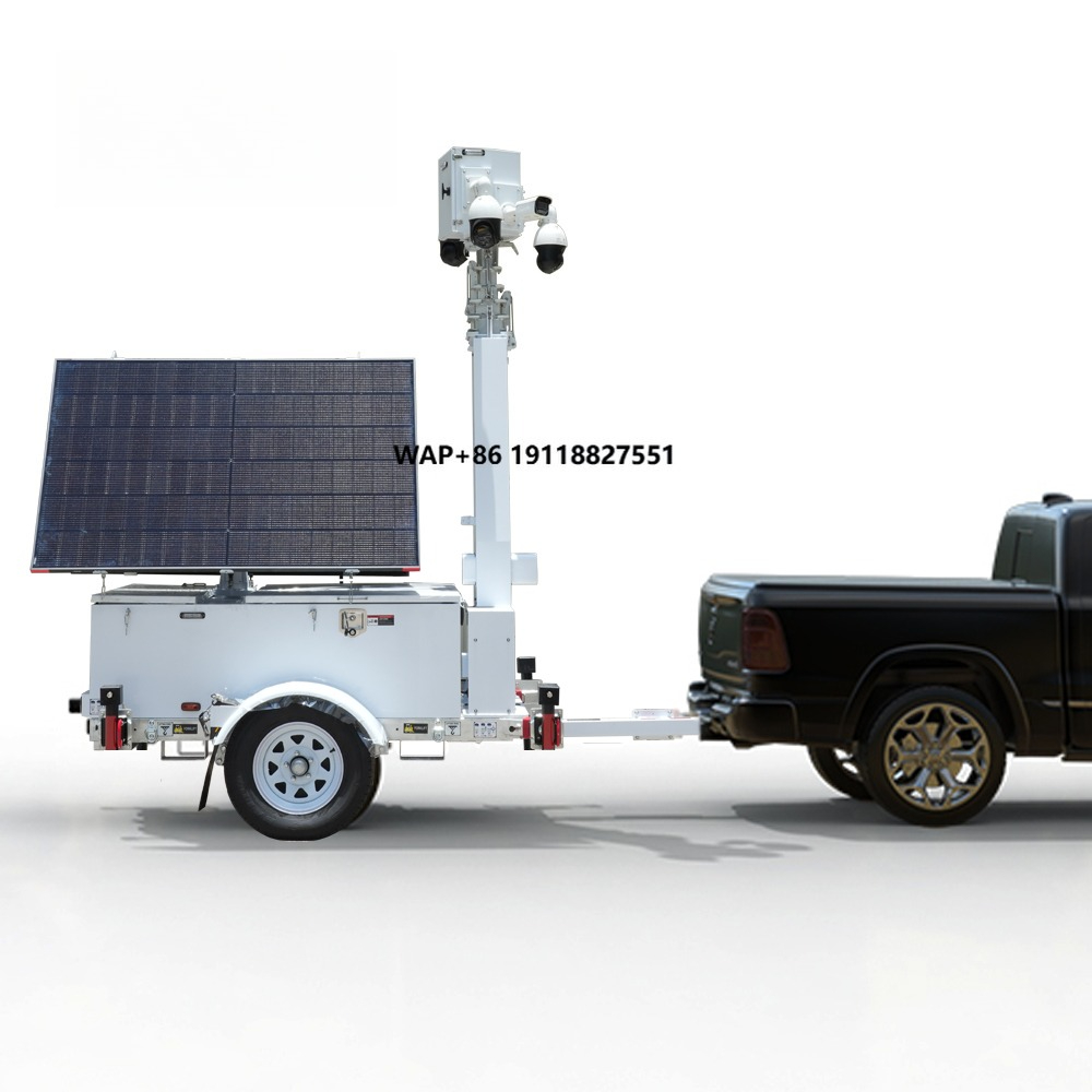 Outdoor Power Monitor - Unidade de energia solar reboque móvel