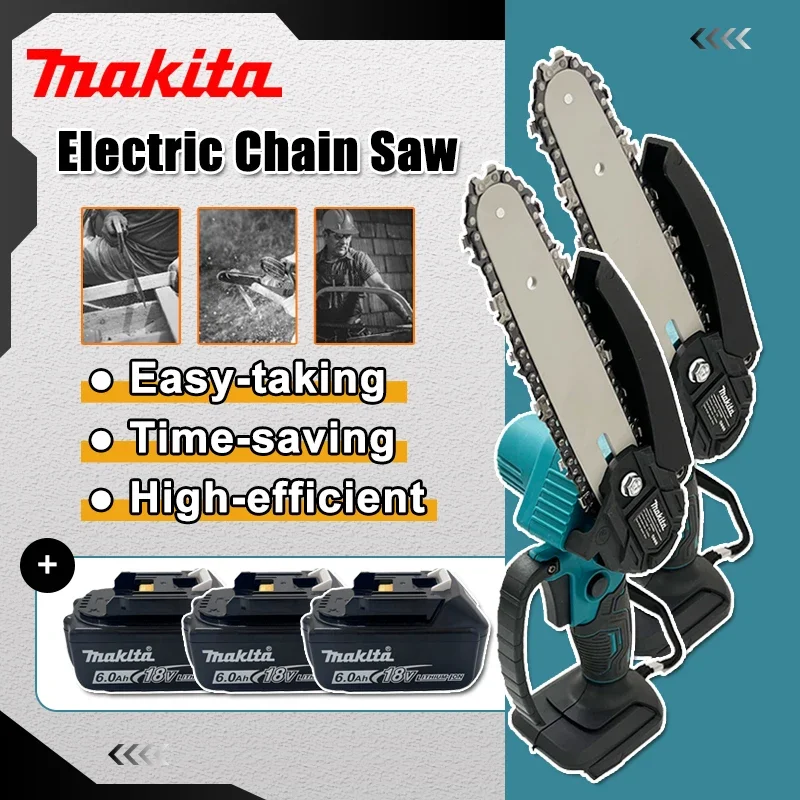 Electric Chainsaw Battery - Serra Elétrica Makita de 6 Polegadas,