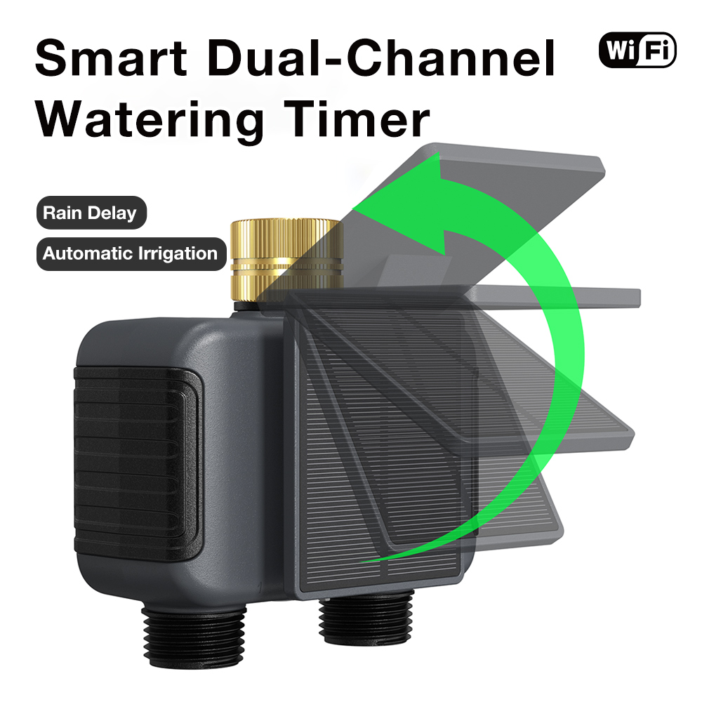 Power Zone Outdoor Timer - Sistema de Irrigação WiFi Alimentado por