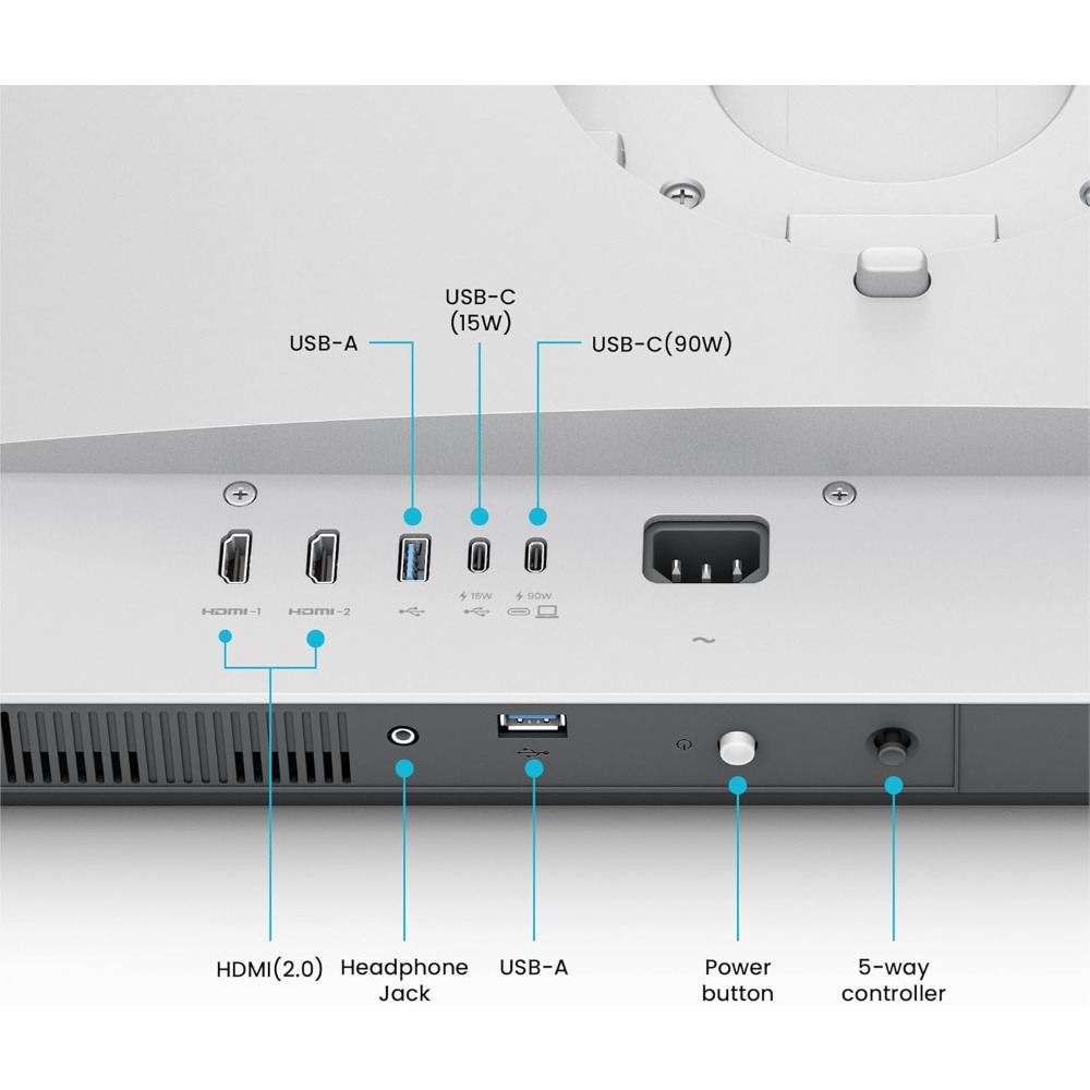 Outdoor Power Monitor - Monitor USB-C 4K de 32 polegadas