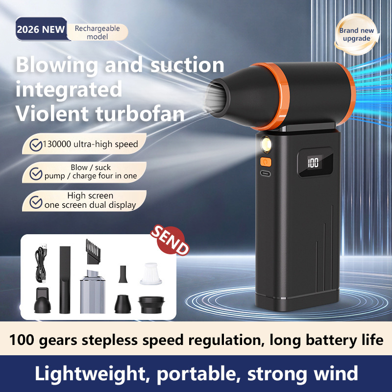 Outdoor Power Brush - Aspirador de Pó Portátil 2 em