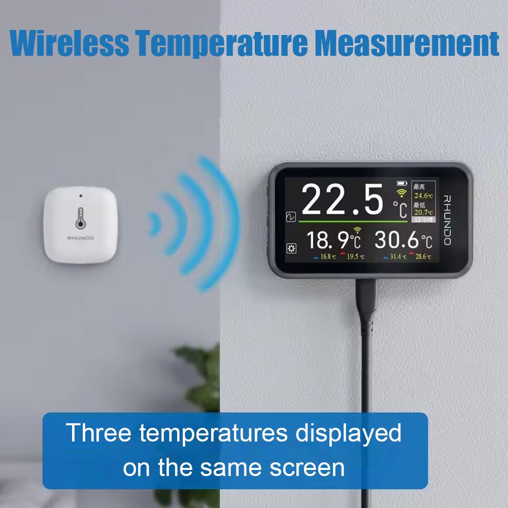 Outdoor Power Monitor - Termômetro Digital LCD para Carro, Monitor