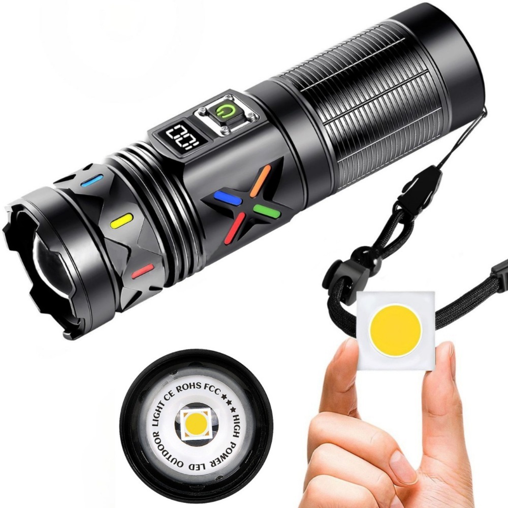 Outdoor Power Meter - Lanterna LED de Alta Potência com