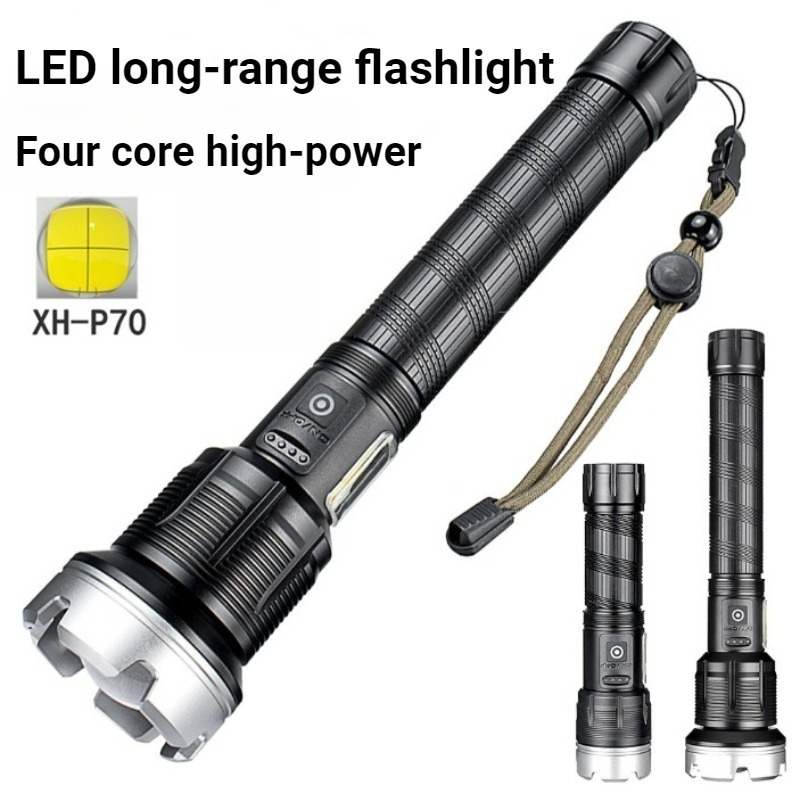 Outdoor Power Meter - Lanterna LED de Alta Potência Telescópica