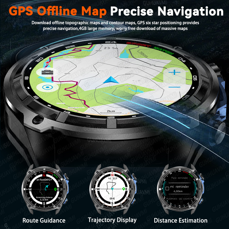 Novo Smartwatch Militar TANK P - Outdoor Power Meter Box avaliação e preço