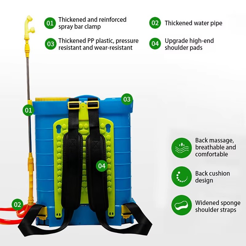 Pulverizador elétrico recarreg - Electric Sprayer Backpack avaliação e preço