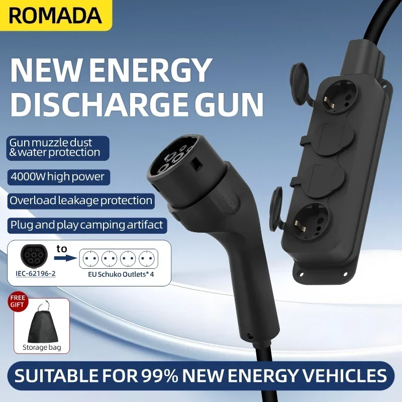 Carregador ev portátil para ca - Outdoor Power Plus avaliação e preço