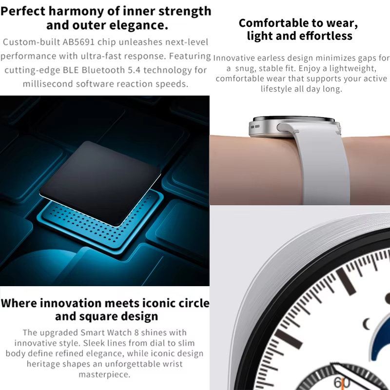 Novo Smartwatch Clássico 8 Max - Outdoor Power Meter avaliação e preço