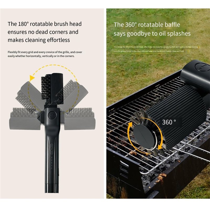 Escova rotativa elétrica poten - Outdoor Power Brush avaliação e preço