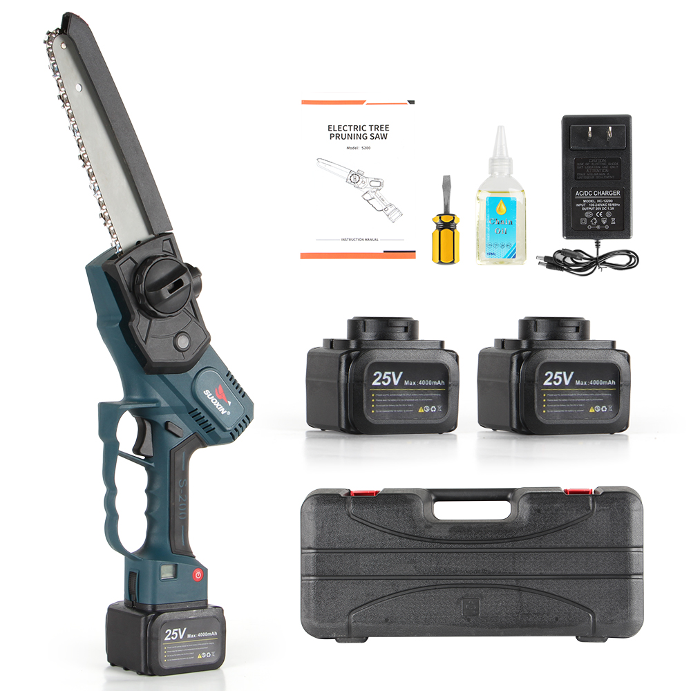 Serra Telescópica Elétrica e M - Electric Chainsaw Battery avaliação e preço