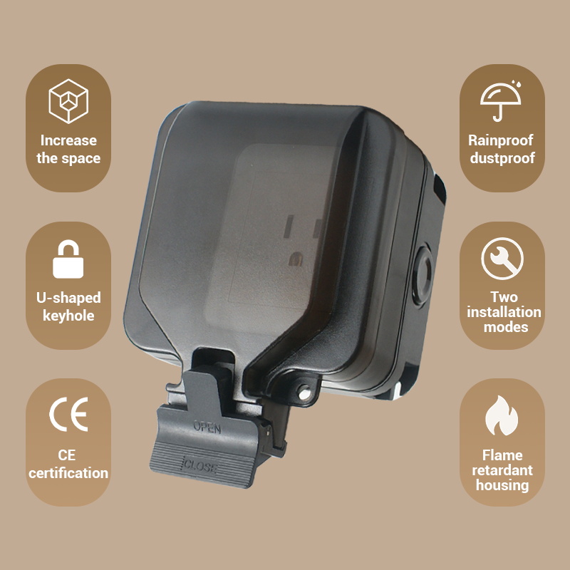 Avoir IP66 parede soquete impe - Outdoor Power Plus avaliação e preço