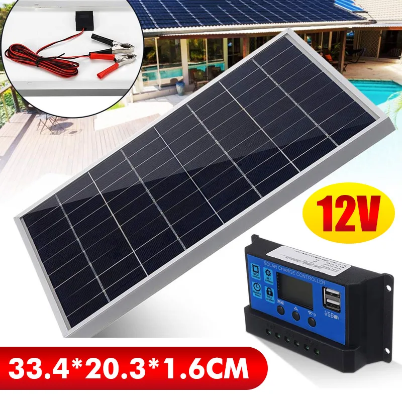 Kit de painel solar 50w, carre - Outdoor Power Board avaliação e preço