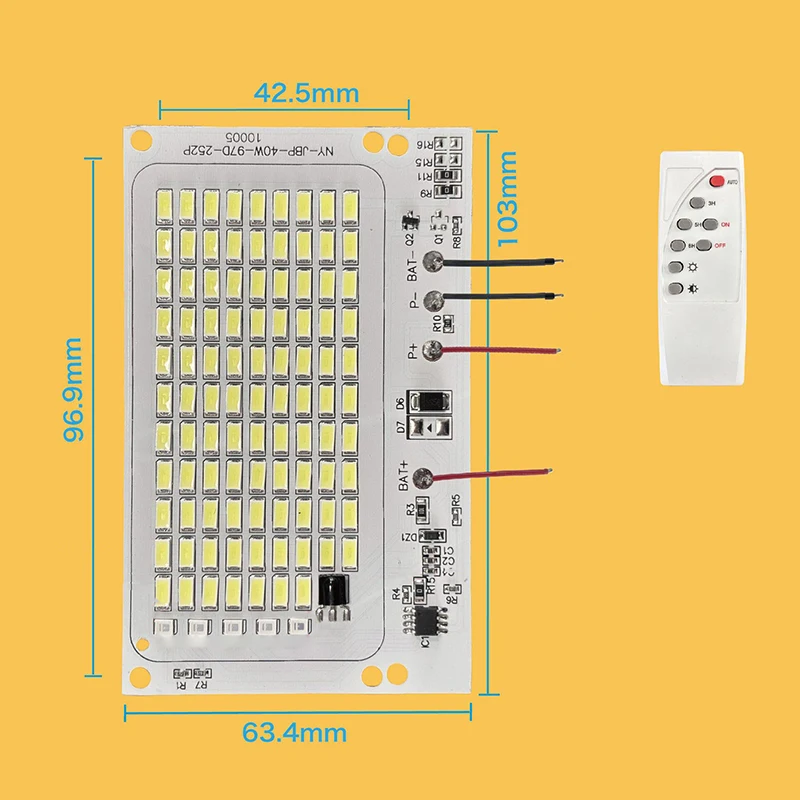 1 pces 10w-600w led energia so - Outdoor Power Board avaliação e preço
