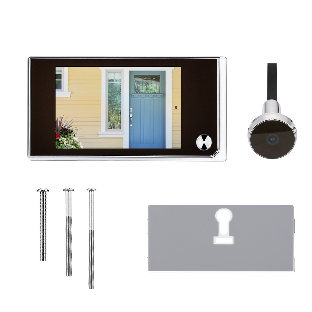 Campainha olho mágico com câme - Outdoor Power Monitor avaliação e preço