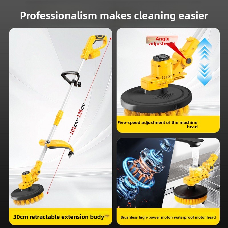 Escova Elétrica de Limpeza Por - Outdoor Power Brush avaliação e preço