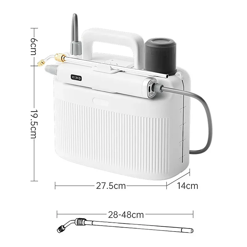 Pulverizador elétrico de jardi - Electric Sprayer Backpack avaliação e preço