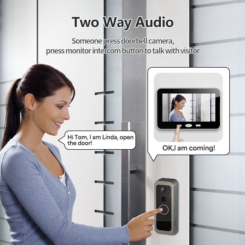 Câmera de Vídeo para Porta Tuy - Outdoor Power Monitor avaliação e preço