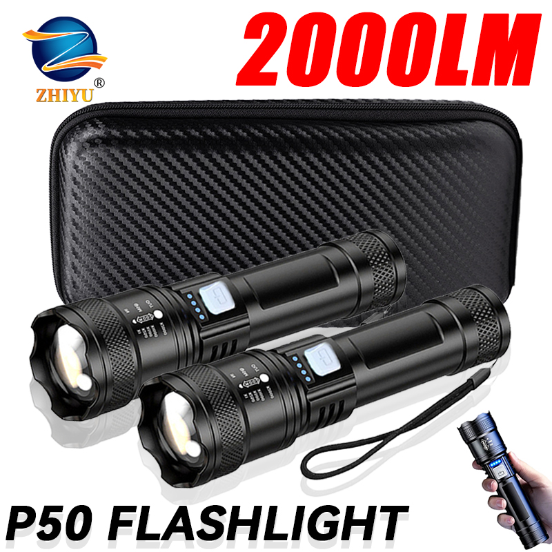Lanterna tática led 2000lm, re - Outdoor Power Usb avaliação e preço