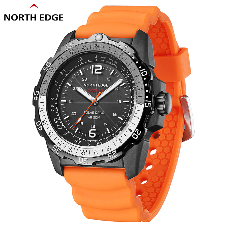 Relógio Solar NORTH EDGE EVOQU - Outdoor Powersports avaliação e preço