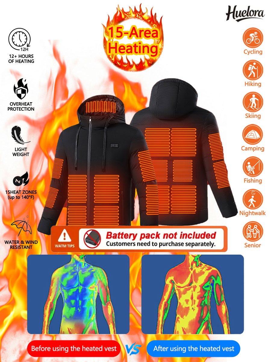 Huelora 11 área jaqueta aqueci - Outdoor Powersports avaliação e preço