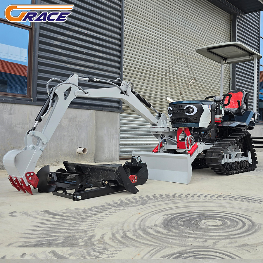 Trator Mini Crawler Personaliz - Garden Tiller Mini avaliação e preço