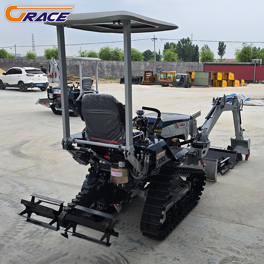Trator Mini Crawler Personaliz - Garden Tiller Mini avaliação e preço