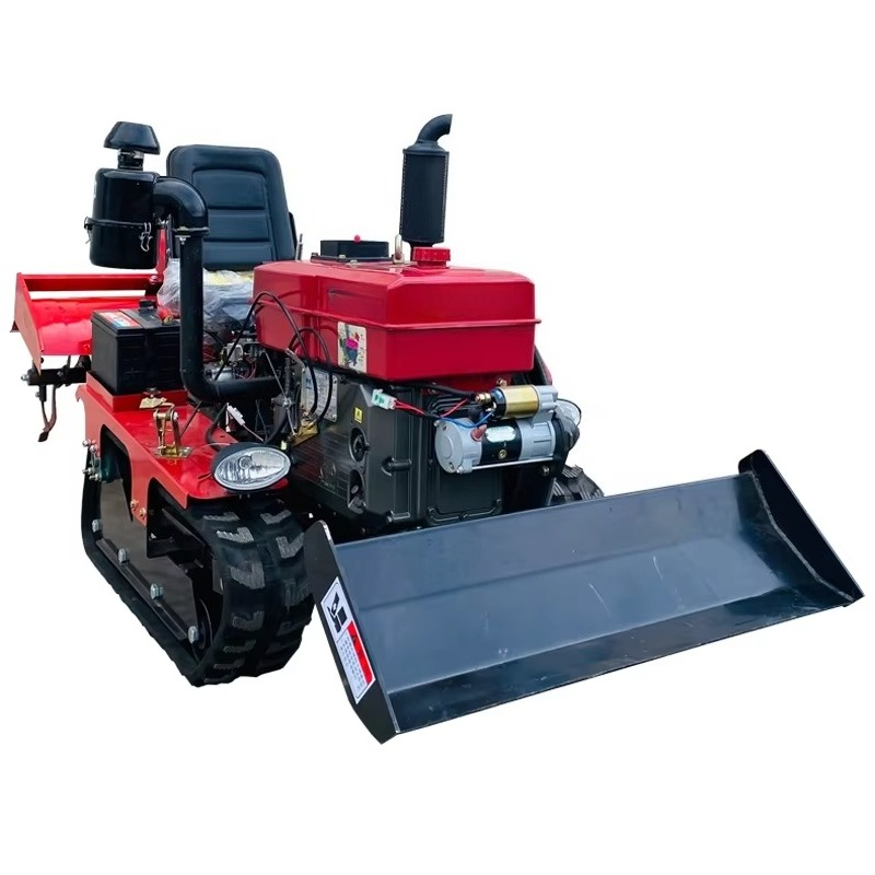 Mini Trator Rotativo de Esteir - Garden Tiller Mini avaliação e preço