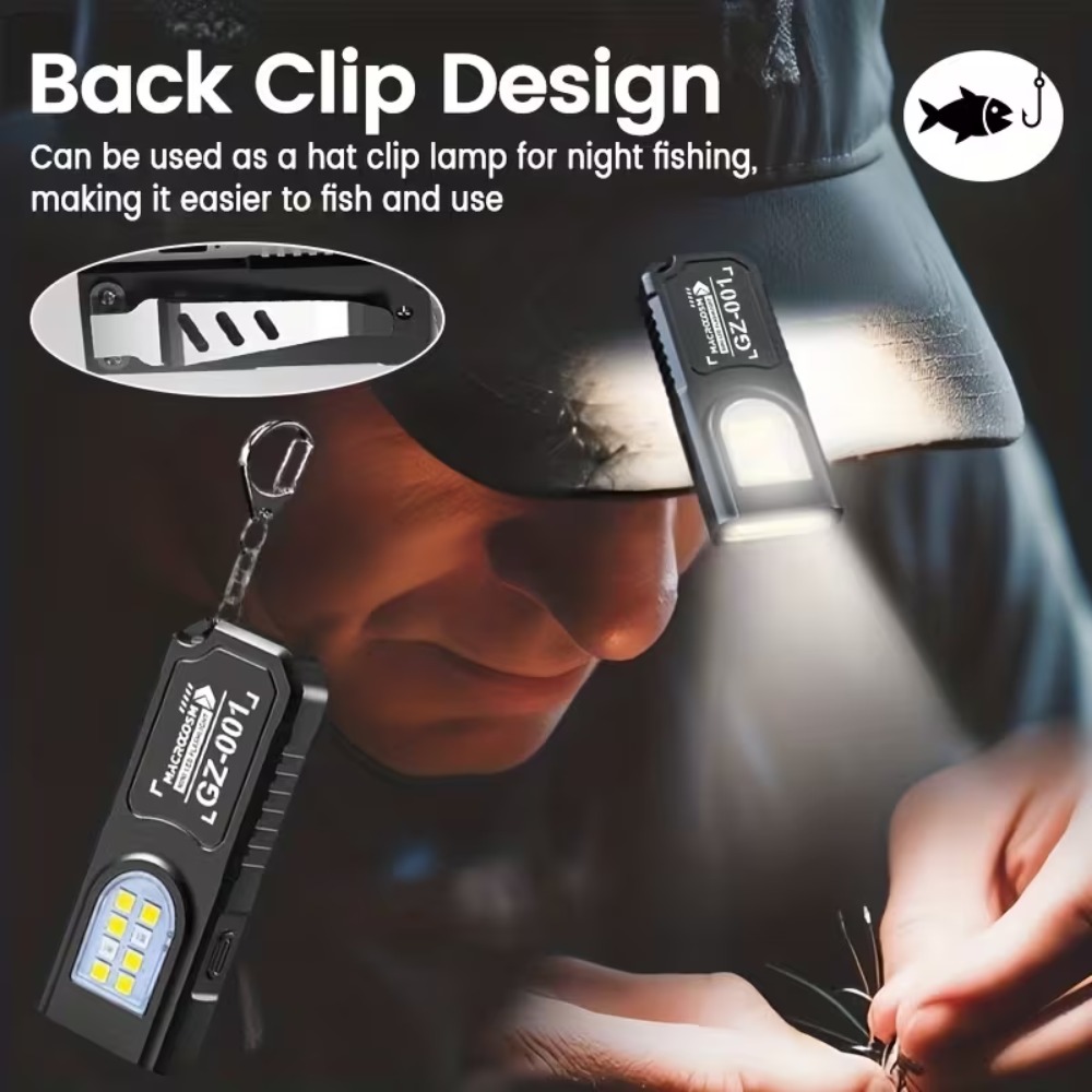 Mini cob led chaveiro lanterna - Outdoor Power Usb avaliação e preço