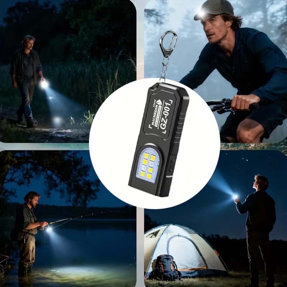 Mini cob led chaveiro lanterna - Outdoor Power Usb avaliação e preço